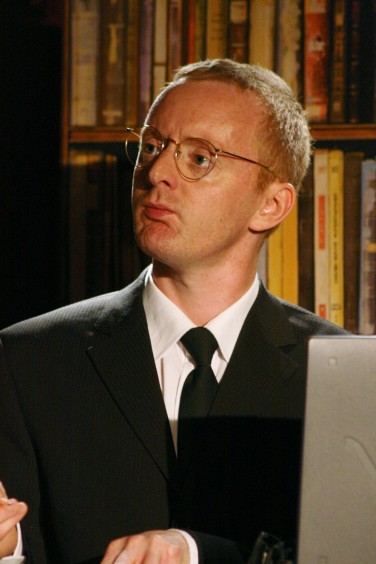 Arron Usher as Douglas in 'One Elliot Park'